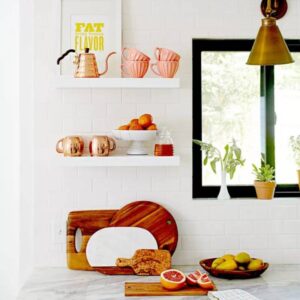 kitchen counter decor